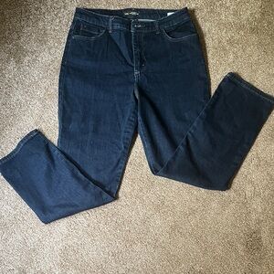 Lee Women's Deep Indigo Straight Leg Jeans